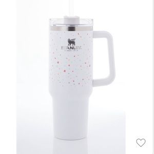 Stanley Adventure Quencher Tumbler 40 oz White Terrazzo